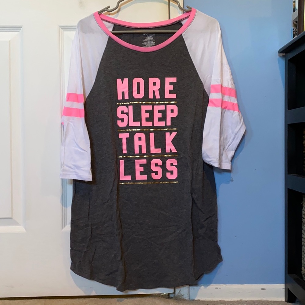 Pink Sleepwear night gown